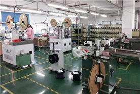 全自動切斷壓著機